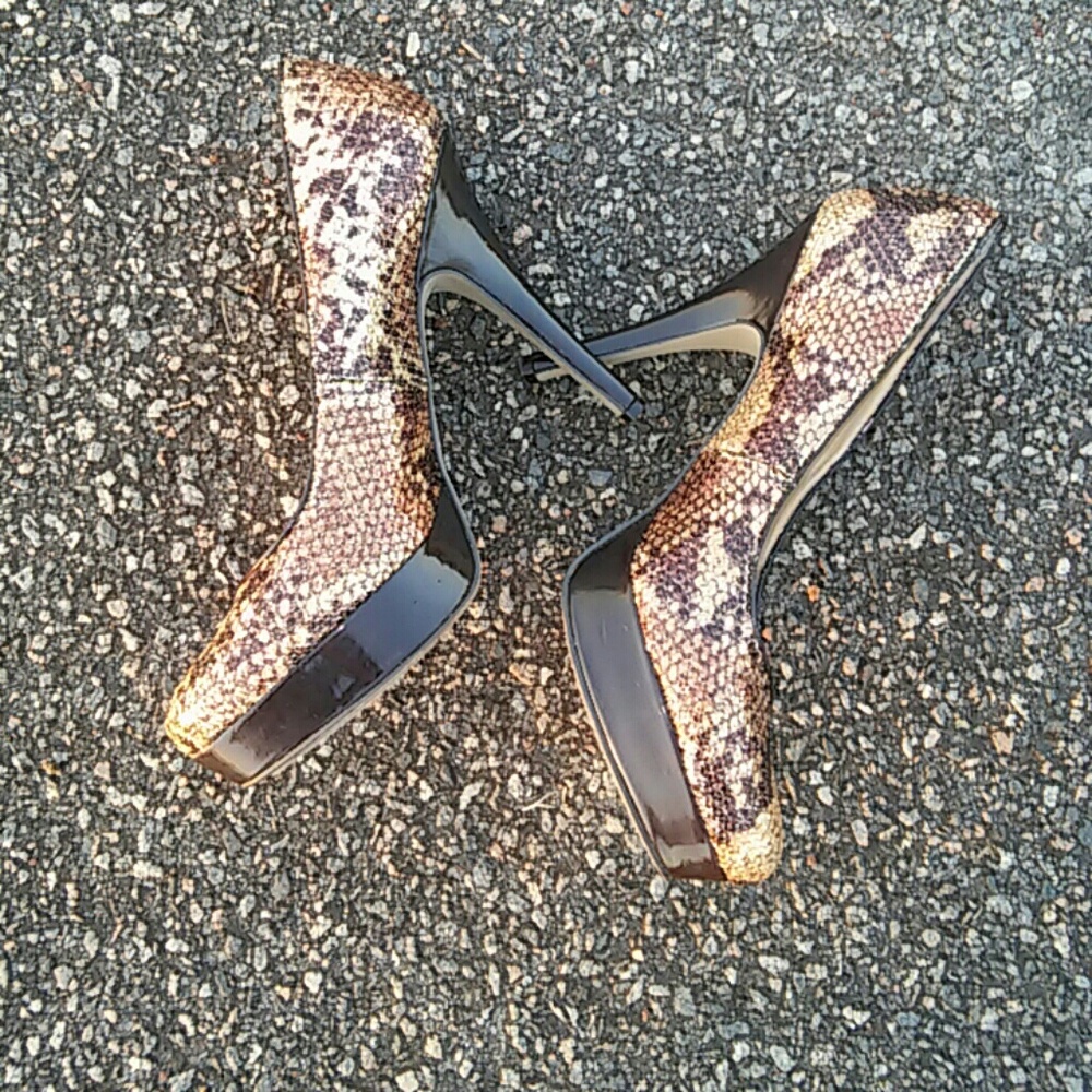 Animal Print Heels - Picture 3 of 4